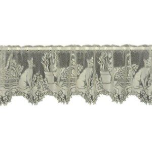 Heritage Lace Cat's Meow Ecru Valance